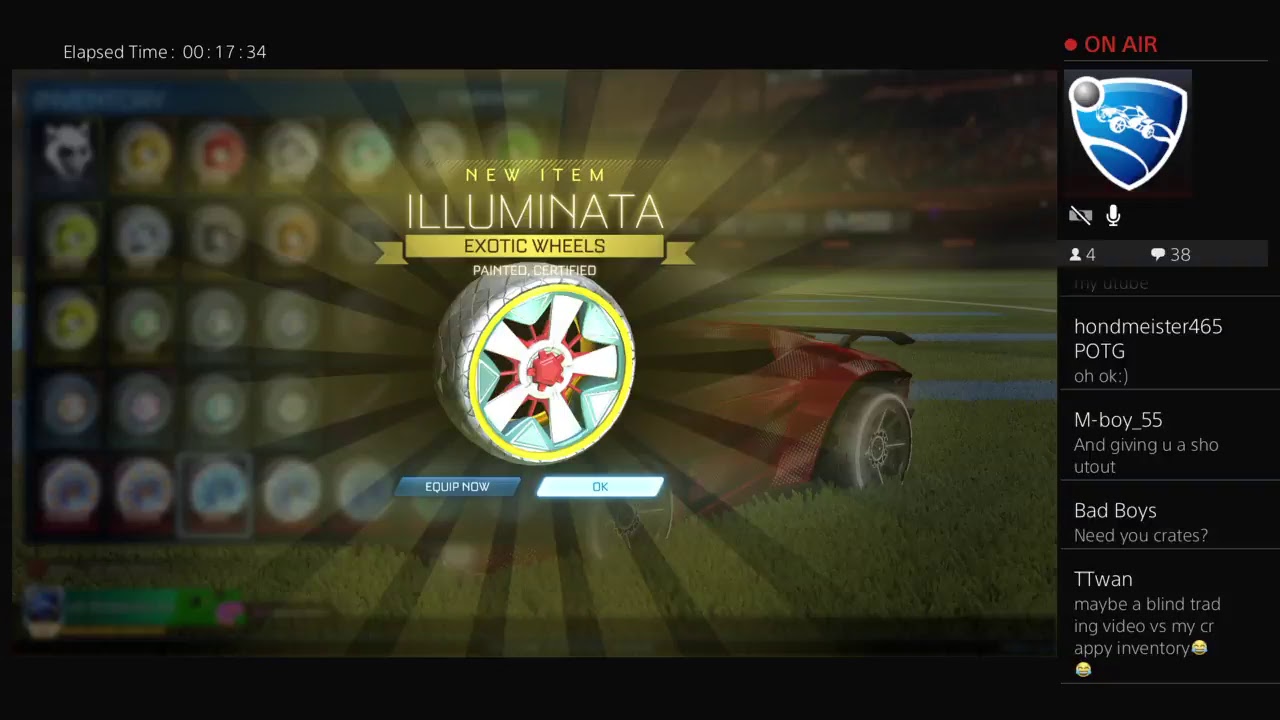 ROCKET LEAGUE | PS4 | 50+ SPRING FEVER CRATE TRADE UP!