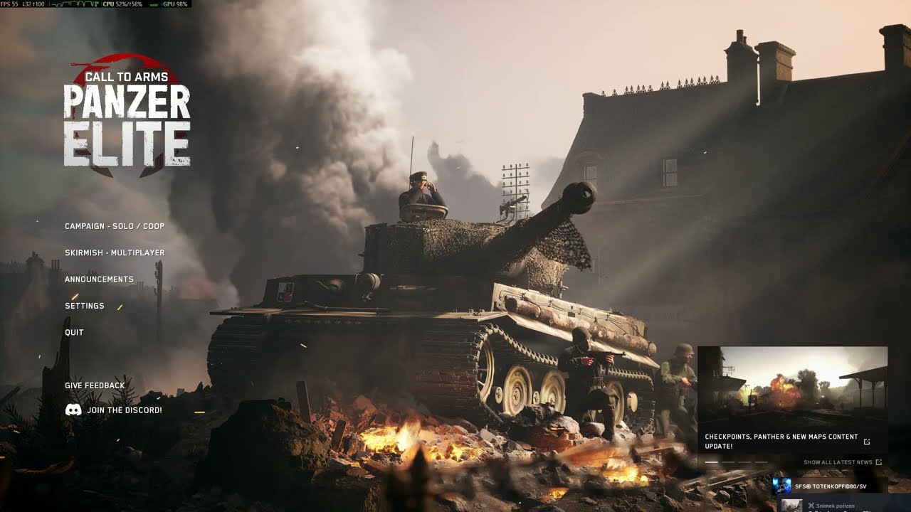 Call to Arms Panzer Elite