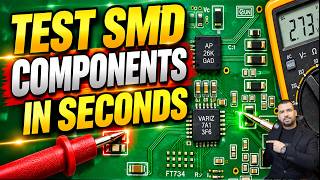 Test Any SMD Component Like a Pro 🔥 | Capacitors, Diodes, MOSFETs & ICs
