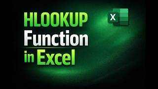 HLOOKUP Function in Excel Explained in Nepali | Horizontal Lookup Formula for Beginners