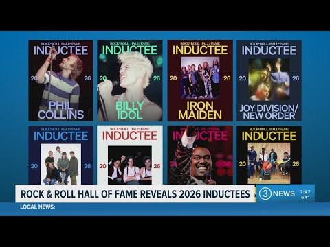 Rock and Roll Hall of Fame announces class of 2026 inductees: See who made the list
