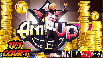 MY SLASHER DOMINATES THE STAGE 1v1 COURT IN NBA 2K21! FASTEST SIGNATURE STYLES + BEST DUNK PACKAGES!