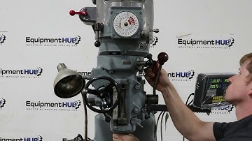 Bridgeport Series 1 9" x 42" Vertical Milling Machine w/ DRO & Powerfeed