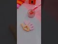 diy love keychain with super clay#shorts
