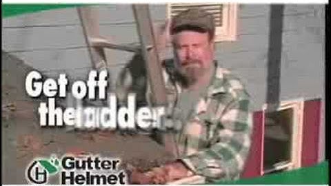 Gutter Helmet - Never Clean Your Gutters Again