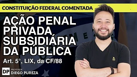 Quem é o titular da ação penal pública subsidiária?