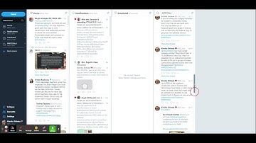 How to use TweetDeck to easily follow a hashtag for a Twitter Slow Chat