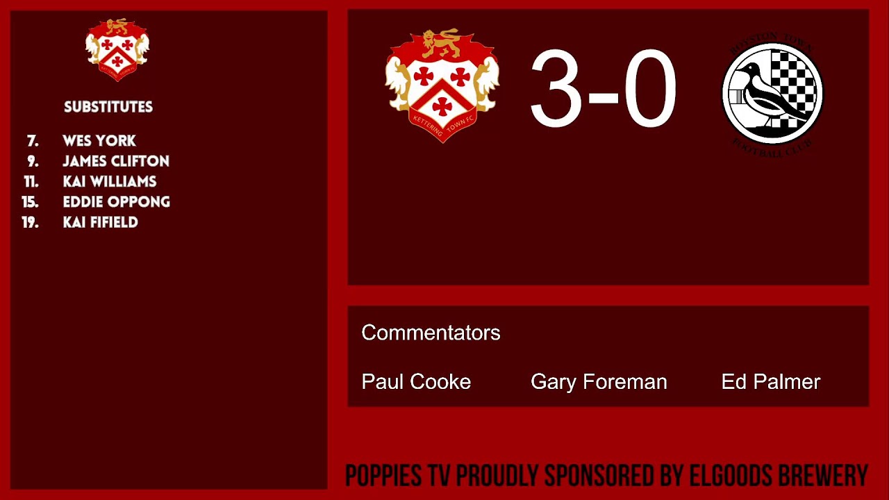 The Poppies vs Royston Town FC