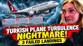 Turkish Airlines Flight Turbulence Nightmare | 3 Failed Landings in Tunis