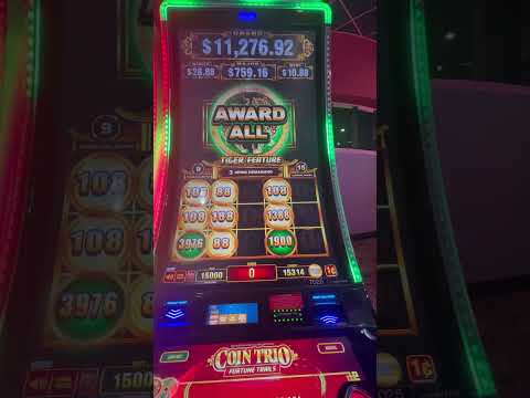 Bought a Bonus on Coin Trio! #slot #shorts #casino #gaming