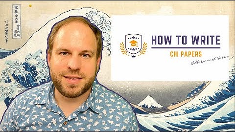 Welcome to How to Write CHI Papers at CHI 2021