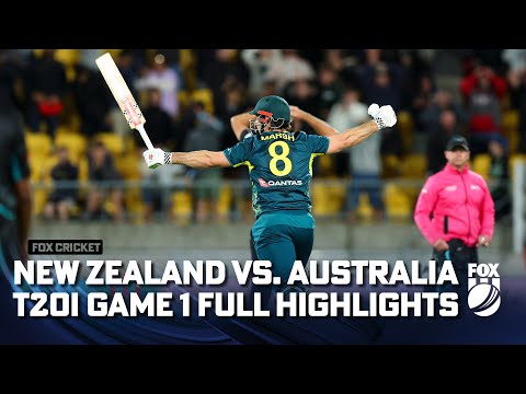 New Zealand vs. Australia - T20I Series: Game 1 - Full Match Highlights I 21/02/24 I Fox Cricket