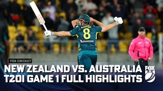 Thumbnail for New Zealand vs. Australia - T20I Series: Game 1 - Full Match Highlights I 21/02/24 I Fox Cricket