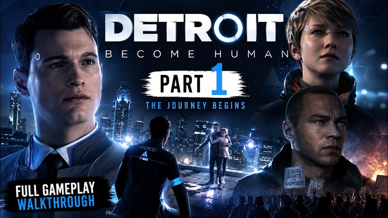 Detroit Text Detroit: Become Human Full Gameplay Part 1 (No Commentary / Story Intro ...