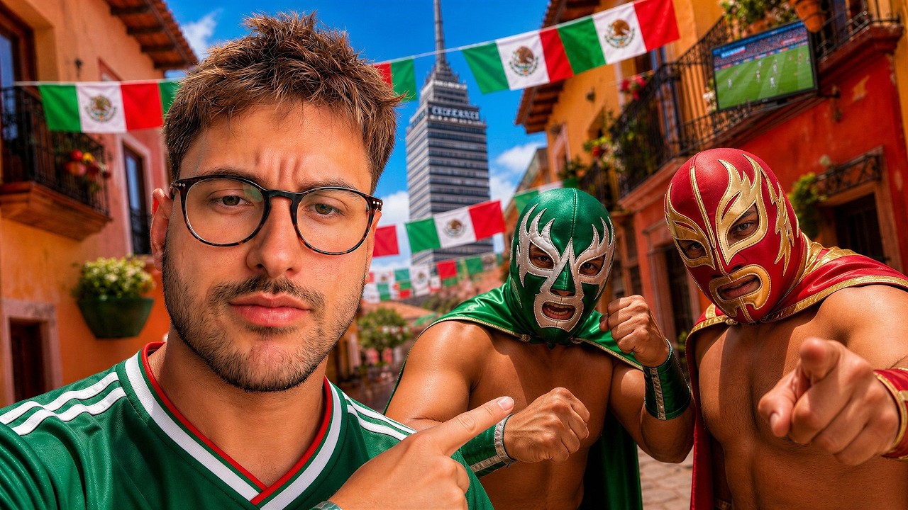 JE DÉCOUVRE LA LUCHA LIBRE À MEXICO CITY PENDANT LA COUPE DU MONDE 🇲🇽