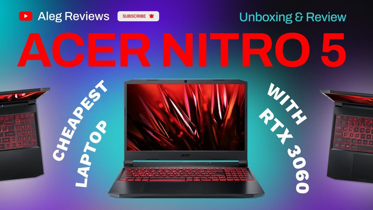 Acer Nitro 5 Unboxing Cheapest Laptop with RTX 3060 YouTube