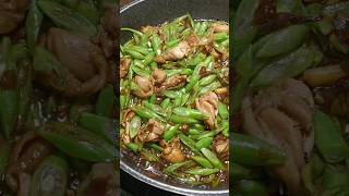 Chicken and Baguio Beans #cooking #filipinocooks #deliciousfood #food #filipinoulam #recipe