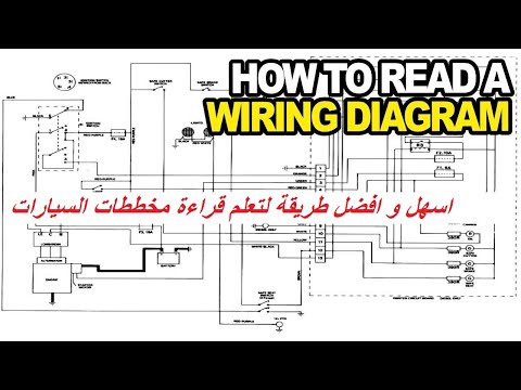 فيديو: كيف تقرأ مخططات الأسلاك