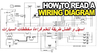 شرح كيفيه قراءة مخططات السيارات بسهوله و بدقه Read Wiring Diagram و البرامج المستخدمه للحصول عليها