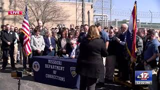 Parson holds ceremonial bill signing in Fulton