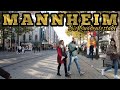 |🇩🇪| MANNHEIM GERMANY 4K - Walking in Mannheim City Center