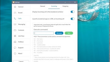 How To set Up NowCerts integration with Ring Central incoming call pop