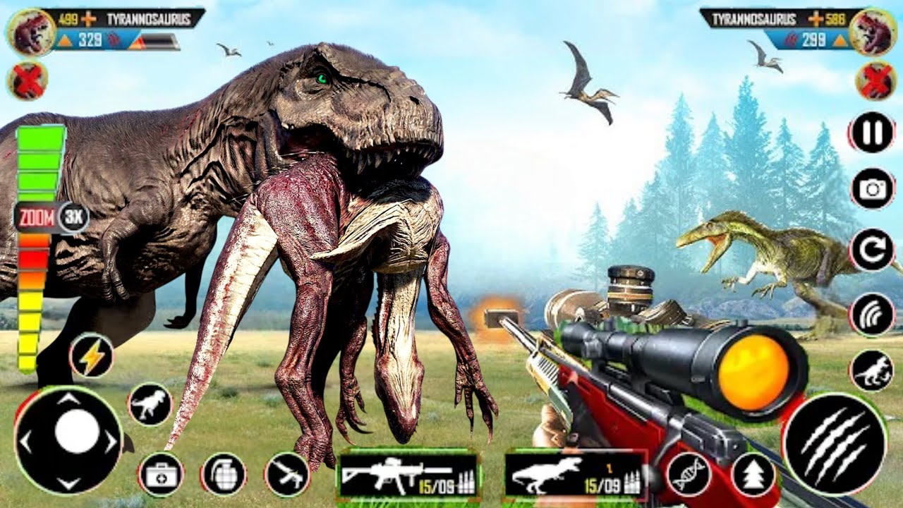 Deadly Dinosaur Game 3D | Dinosaur Games – Android Gameplay