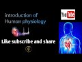 Introduction of Human physioloy # membrane physiology lecture 1 #medico #viralvideo