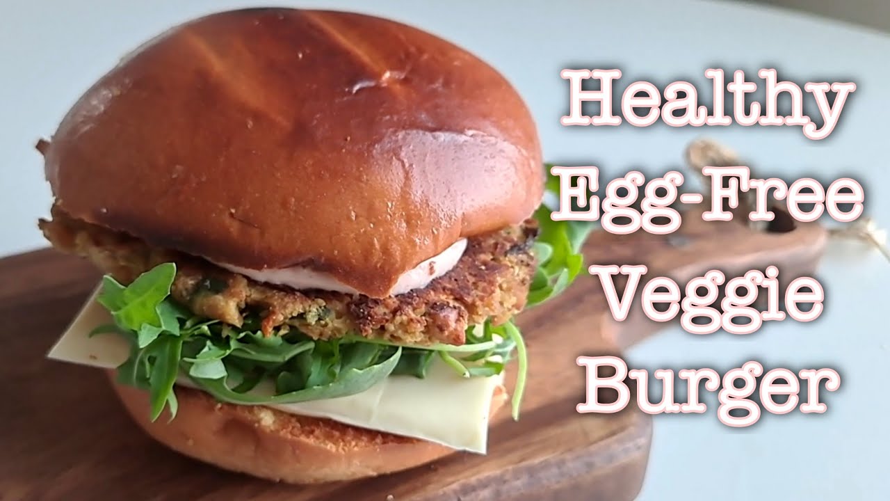 Healthy Egg Free Veggie Burger Recipe | Vegan | No Food Waste | Veggie Options Included