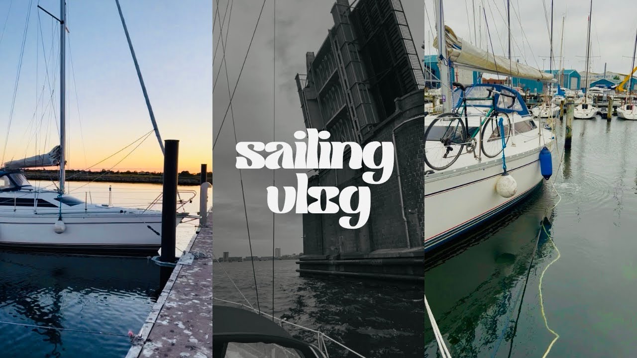 Stuck in Sand!⛵️Sailing Vlog 03 from Samsø to Aalborg 🇩🇰