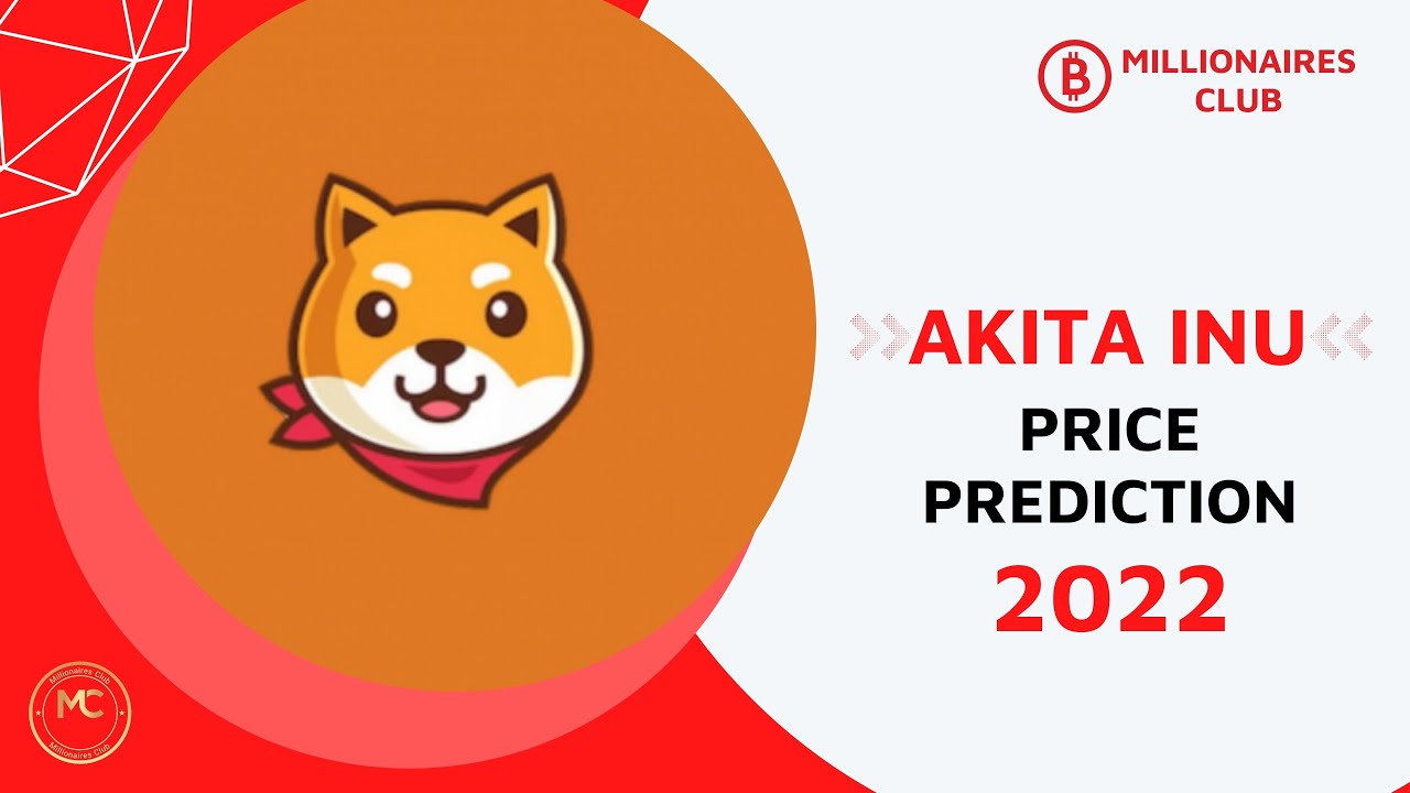 Akita Inu Price Prediction 2022 - 2026 | HOW HIGH CAN IT GO! - YouTube