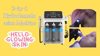 Quick Look at Peneelily 2-in-1 Hydrodermabrasion Machine for Upgraded Facial Service | VT-22K2