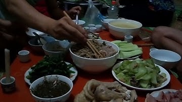 Món Gỏi Cá _ Bữa Tối Cùng Gia Đình.Ẩm Thực Dân Tộc Thái