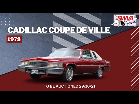 Lot 57 - Cadillac Coupe De Ville 1978 | SWVA October Classic Sale