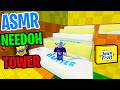 ASMR Roblox Needoh Tower obby Satisfying sounds 😴 Gum Chewing 🎮🎧 Controller Sounds + Whispering 💤