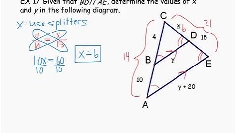 GeomCP1 7.4 Side-Splitter Theorem