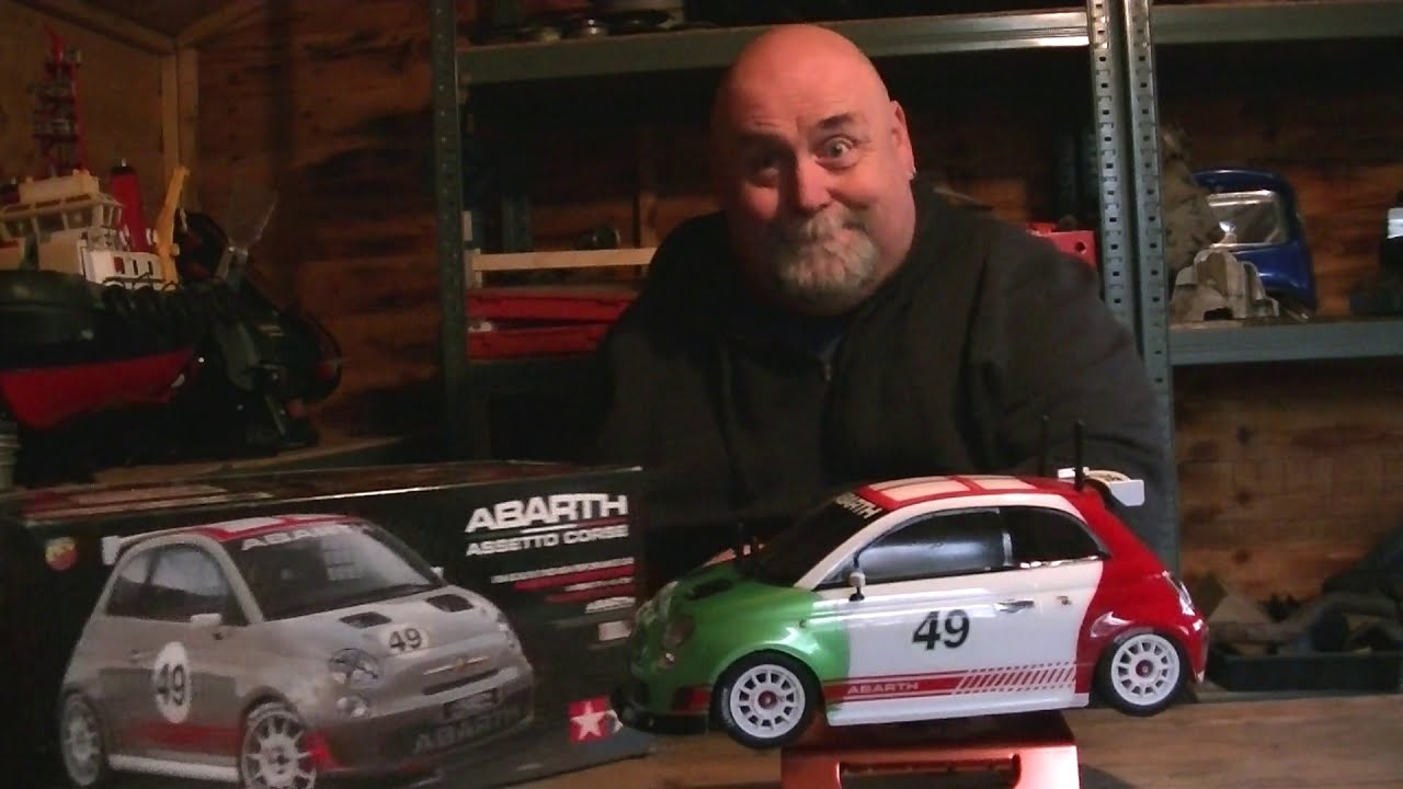 RC STUFF #4 TAMIYA M05 ABARTH ASSETTO CORSE FIAT 500 M-05 CHASSIS