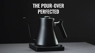 Fellow Stagg EKG Electric Kettle | Matte Black with Cherry Accents