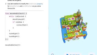Setting the Right Portal - Swift Playgrounds Learn to Code 2 with Explanation