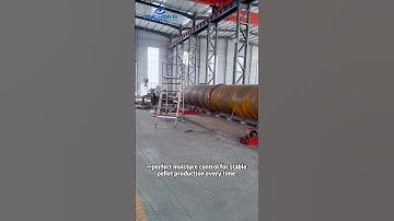 🎬 Rotary Dryer for Sawdust – Fast & Energy-Saving Drying