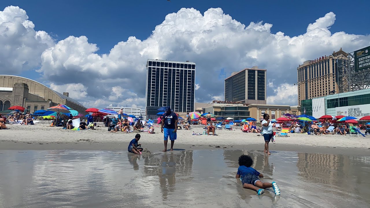 🏖👙☀️🏝⛱ ATLANTIC CITY BEACH BEACH DAY WITH MY FAMILY, August 23, 2022
