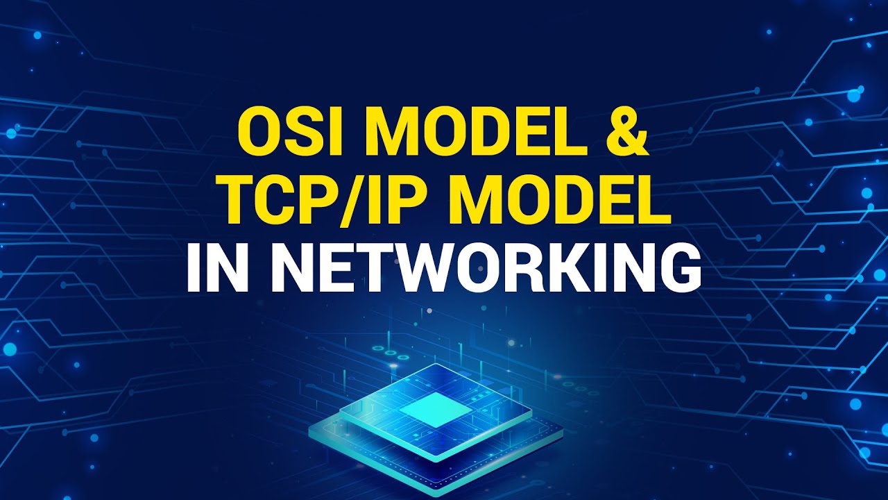 Bonus Topic: Introduction to networking | OSI Model | TCP/IP Model in ...