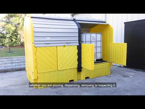 Outdoor Spill Containment for IBCs