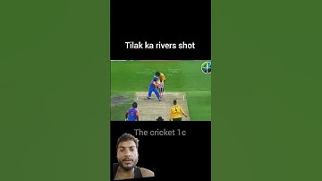 Tilak Verma ka reverse shot #cricket #viralshort #viral #viralvideo #youtubeviral