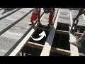 How Concrete Beams & Blocks are Installed to Build an Upper Floor Slab