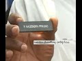 SI name plate at YSRCP Leader Prasad Reddy's Dead body