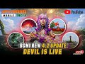 BGMI NEW 4.2 UPDATE IS HERE |120 FPS|DEVIL IS LIVE #rpgiveway #shorts #shortsfeed #bgmi #pubgmobile