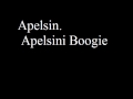 Apelsin. Apelsini Boogie (1999)