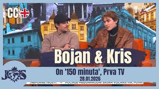 Eng Sub Bojan Cvjetićanin And Kris Guštin On 150 Minuta, Prva Tv 28.01.2026