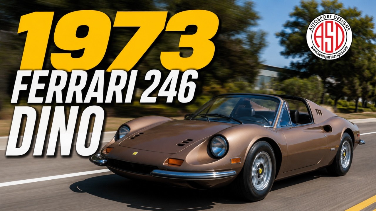 Ferrari Dino 246 GTS | A Masterpiece on Wheels | Road Test by Tom